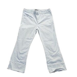 NEW Liverpool Los Angeles Crop Flare Jeans 12 / 31 White